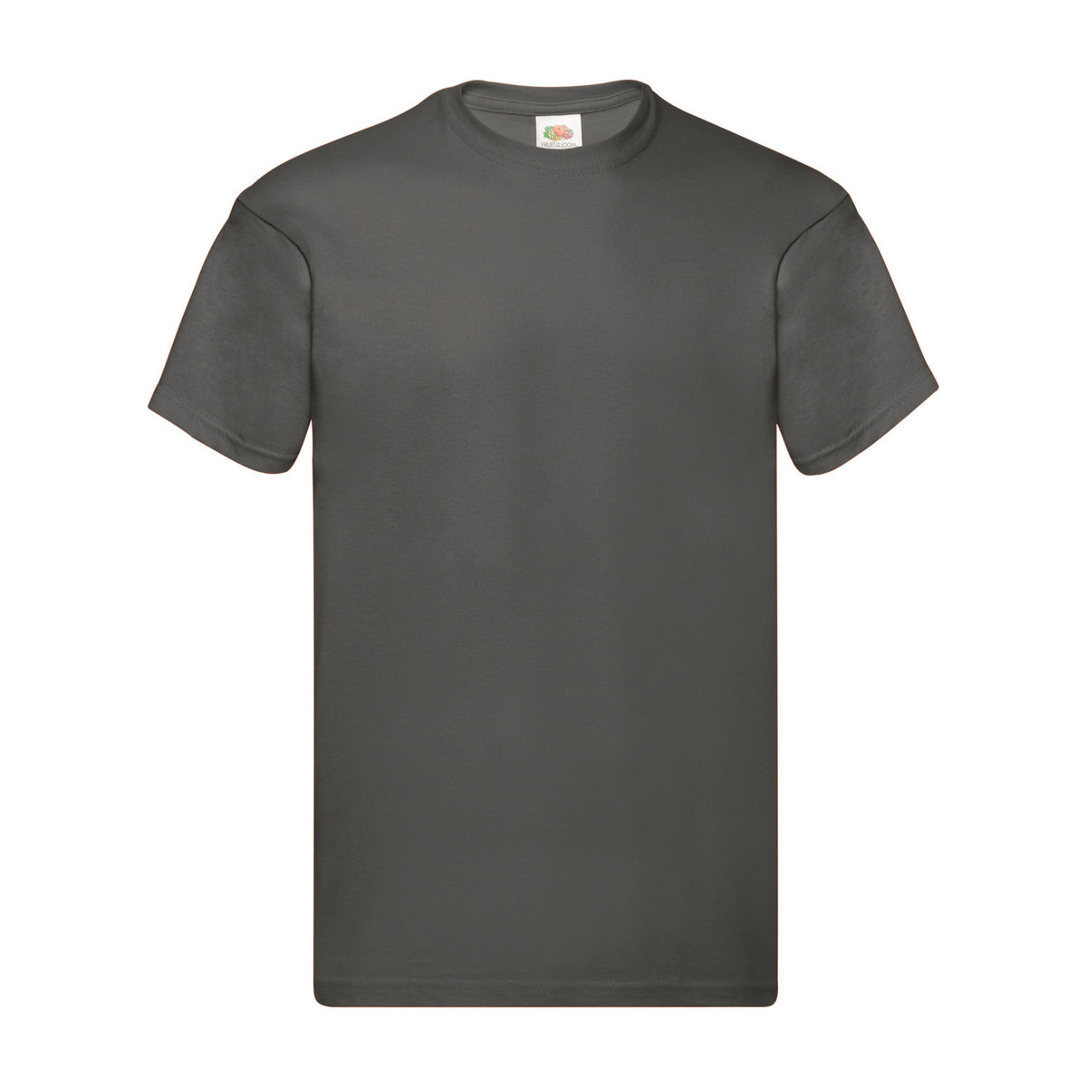 Light Graphite - Front - Fruit Of The Loom Mens Original T-Shirt