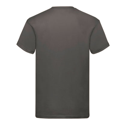 Light Graphite - Back - Fruit Of The Loom Mens Original T-Shirt
