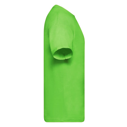Lime Green - Side - Fruit Of The Loom Mens Original T-Shirt