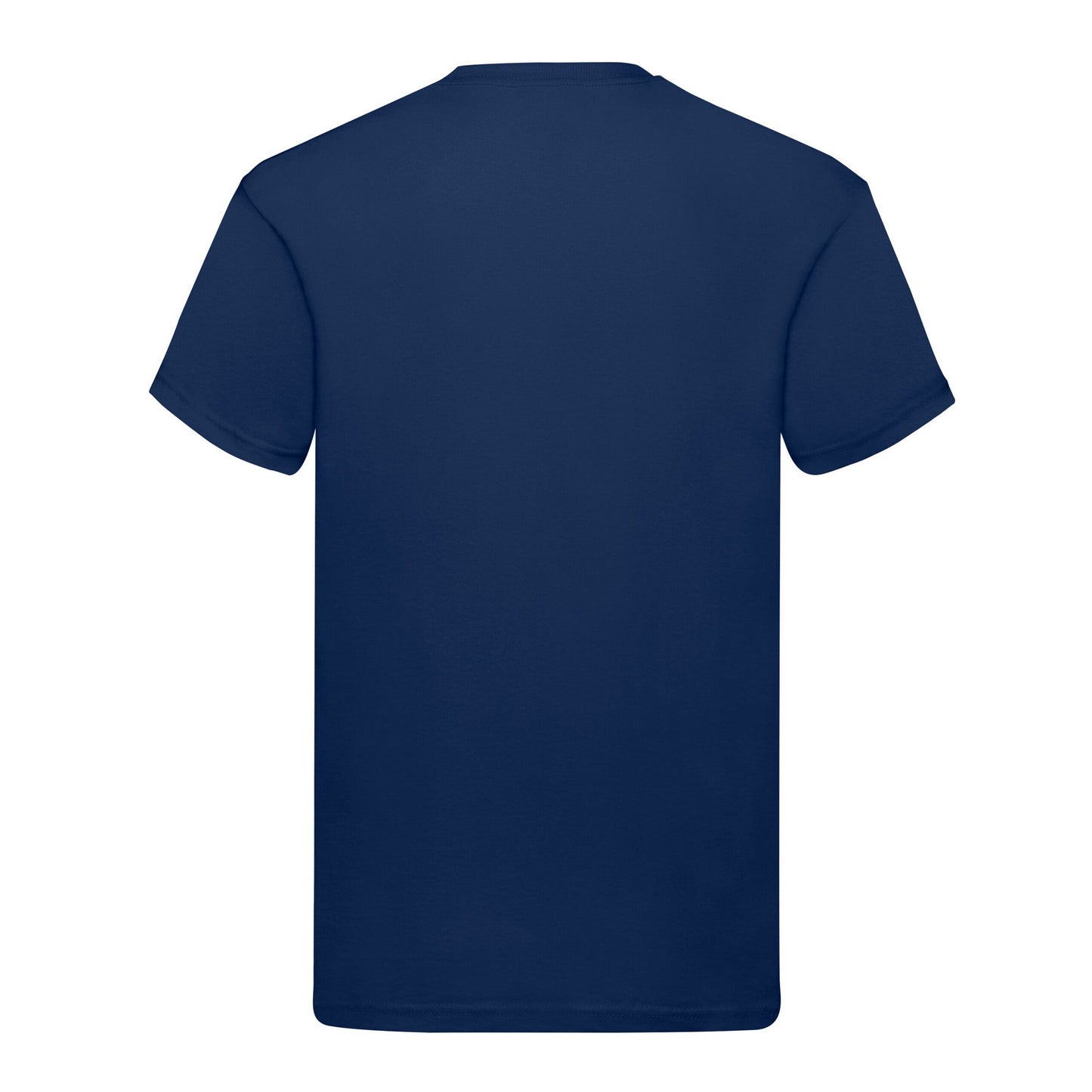 Navy - Back - Fruit Of The Loom Mens Original T-Shirt