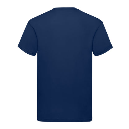 Navy - Back - Fruit Of The Loom Mens Original T-Shirt