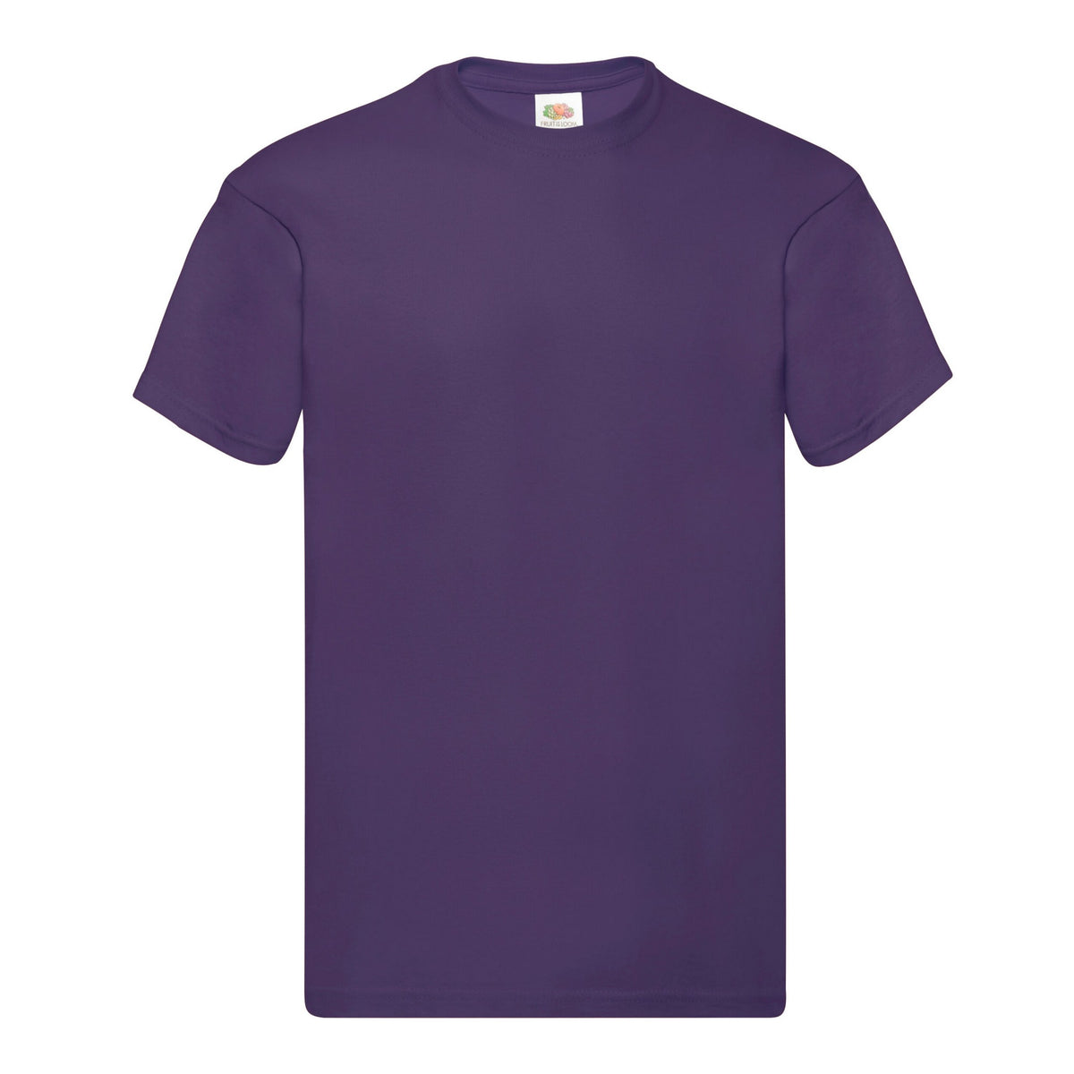Purple - Front - Fruit Of The Loom Mens Original T-Shirt