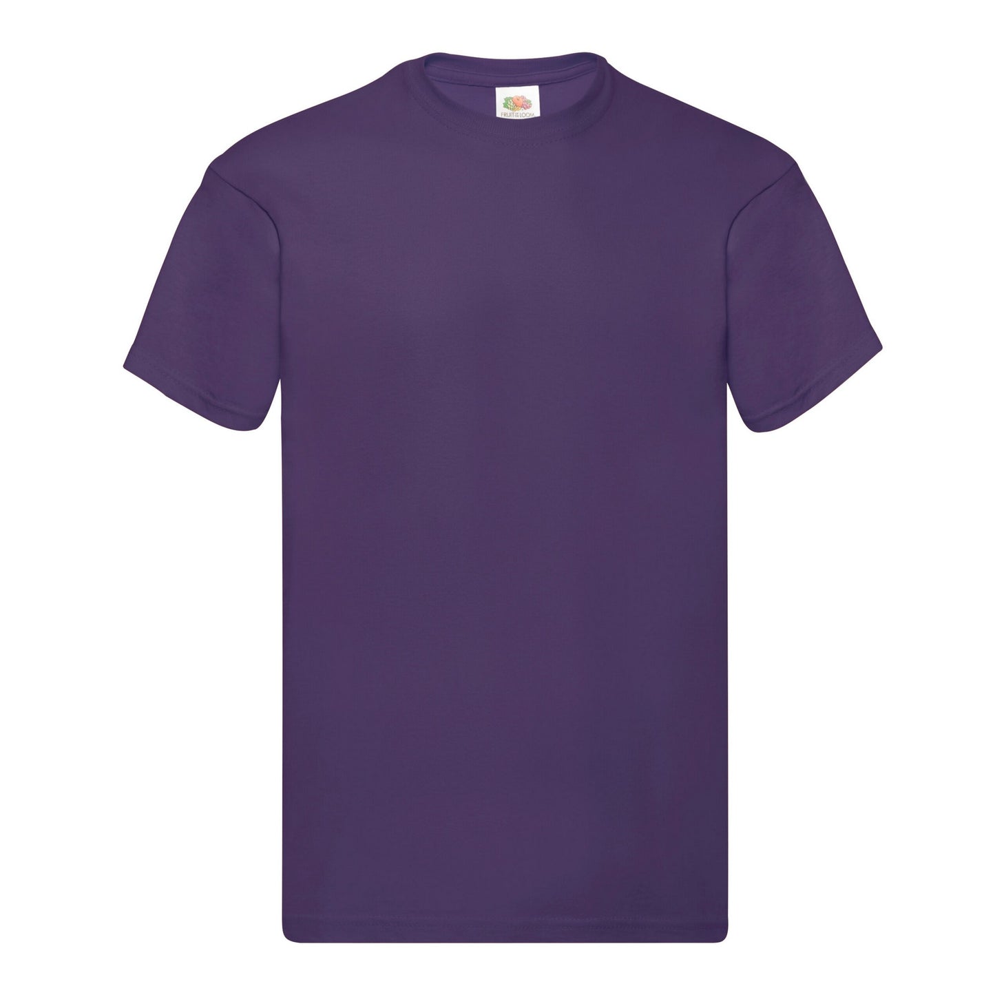 Purple - Front - Fruit Of The Loom Mens Original T-Shirt