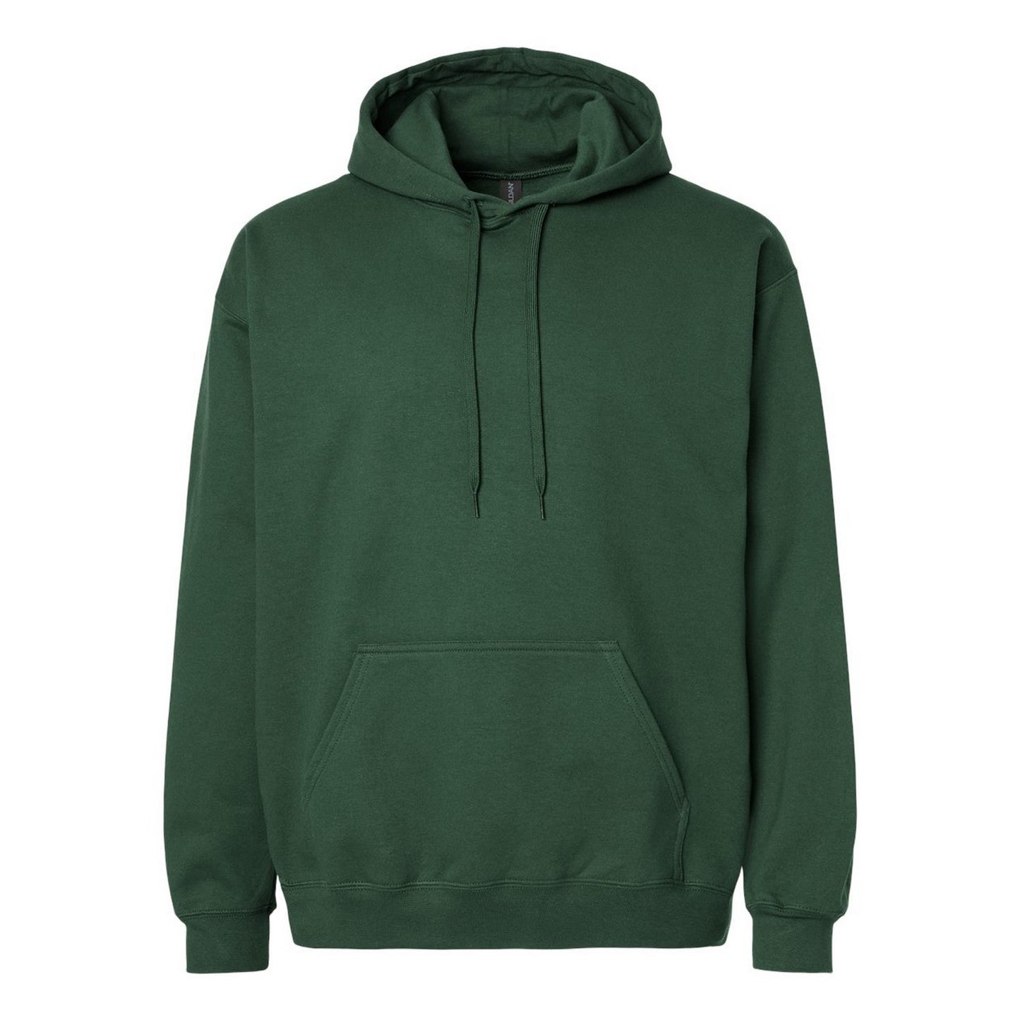 Forest Green - Front - Gildan Unisex Adult Softstyle Fleece Midweight Hoodie