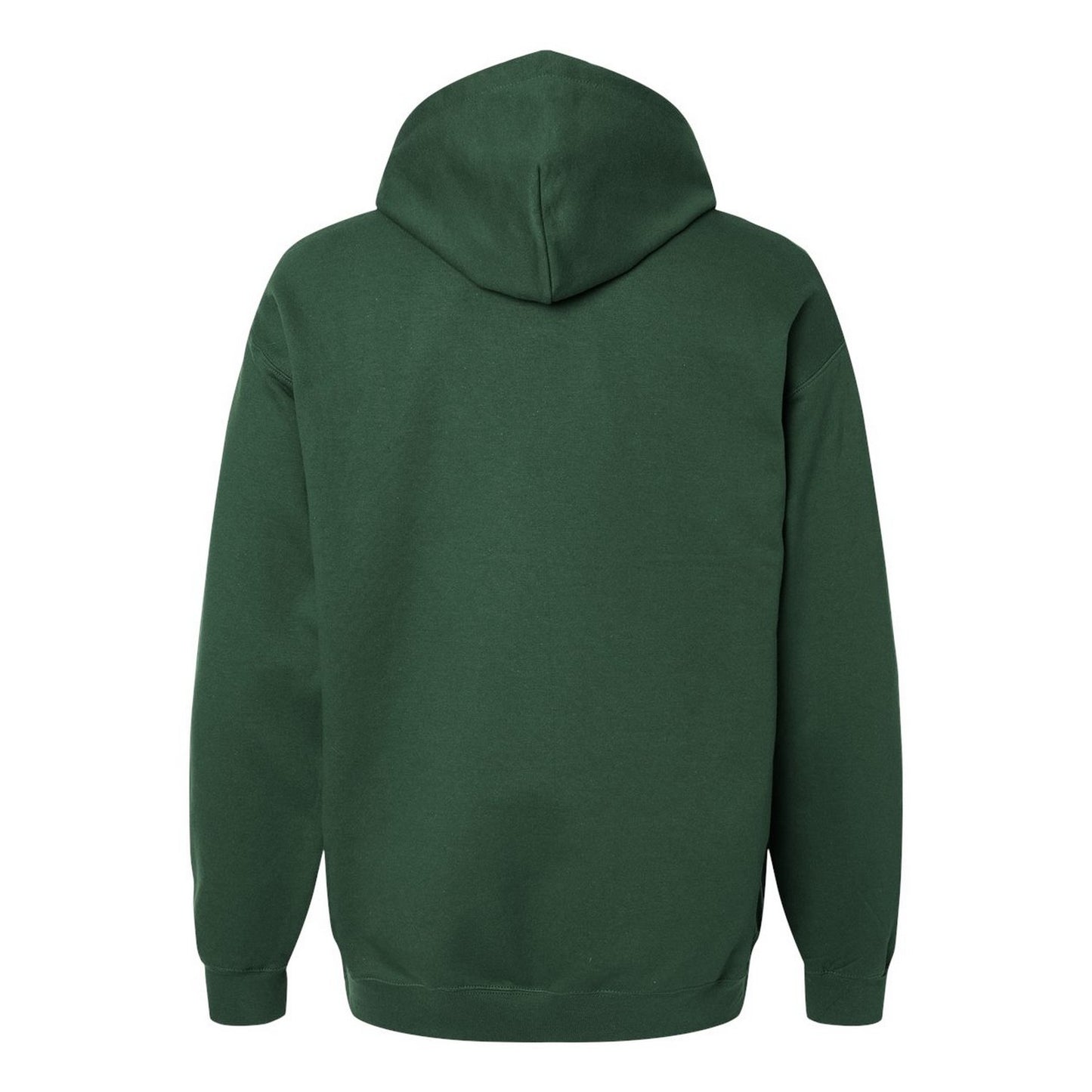 Forest Green - Back - Gildan Unisex Adult Softstyle Fleece Midweight Hoodie