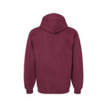Maroon - Back - Gildan Unisex Adult Softstyle Fleece Midweight Hoodie