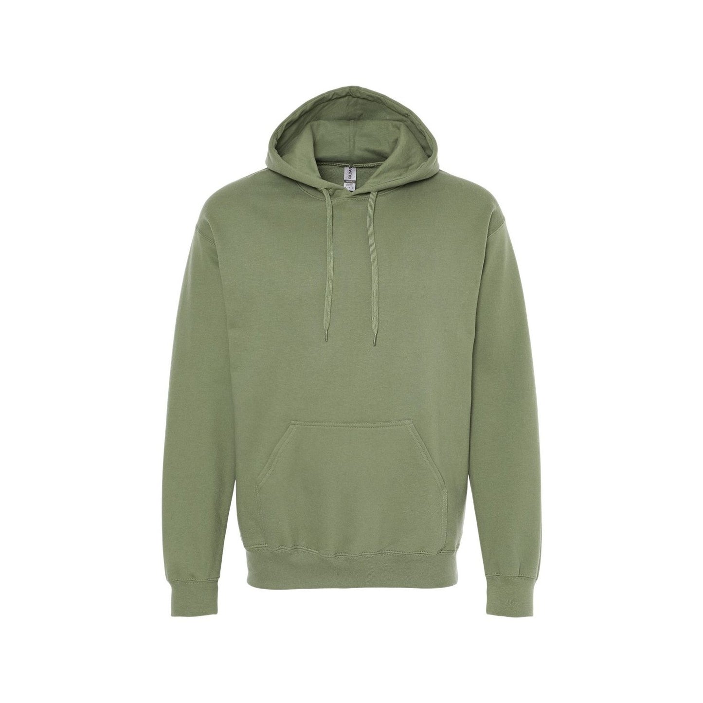 Military Green - Front - Gildan Unisex Adult Softstyle Fleece Midweight Hoodie
