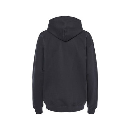 Black - Back - Gildan Unisex Adult Softstyle Fleece Midweight Hoodie