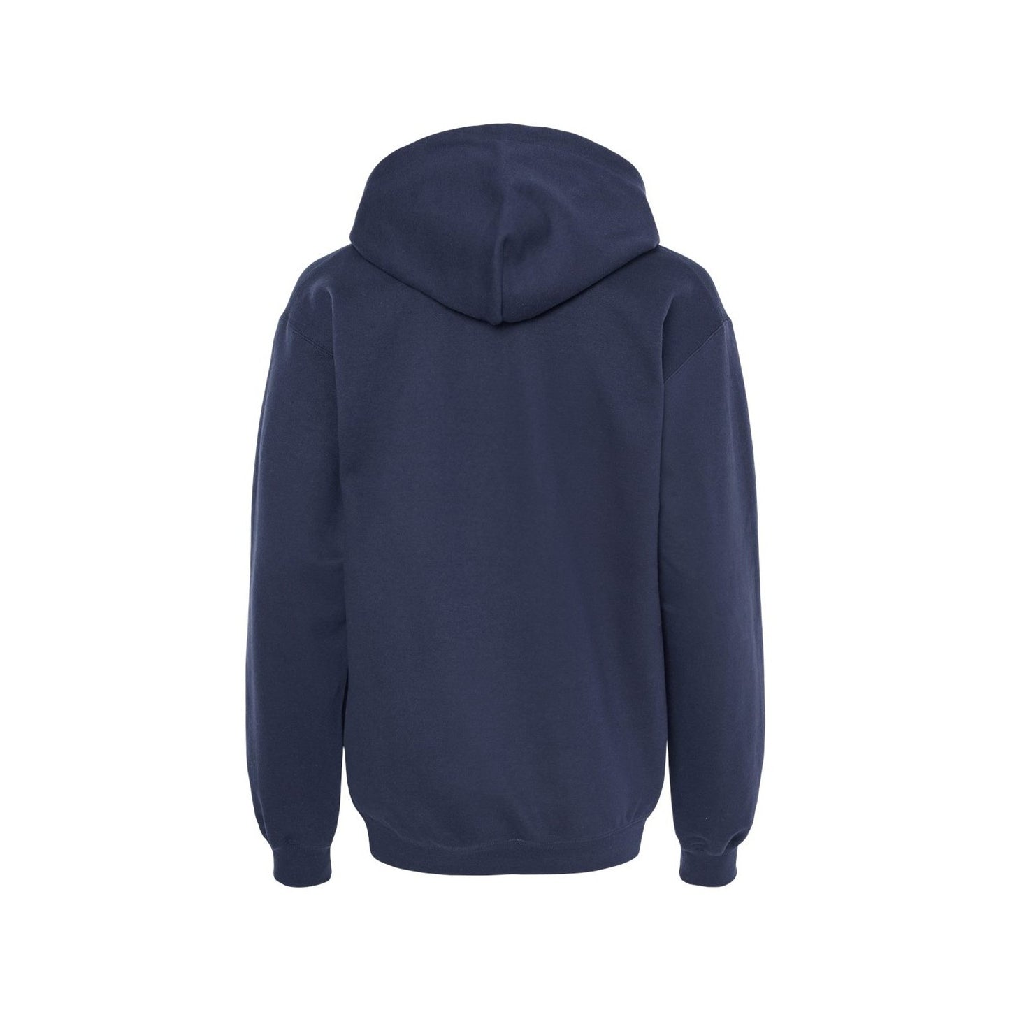 Navy - Back - Gildan Unisex Adult Softstyle Fleece Midweight Hoodie
