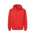 Red - Front - Gildan Unisex Adult Softstyle Fleece Midweight Hoodie