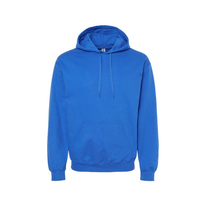 Royal Blue - Front - Gildan Unisex Adult Softstyle Fleece Midweight Hoodie