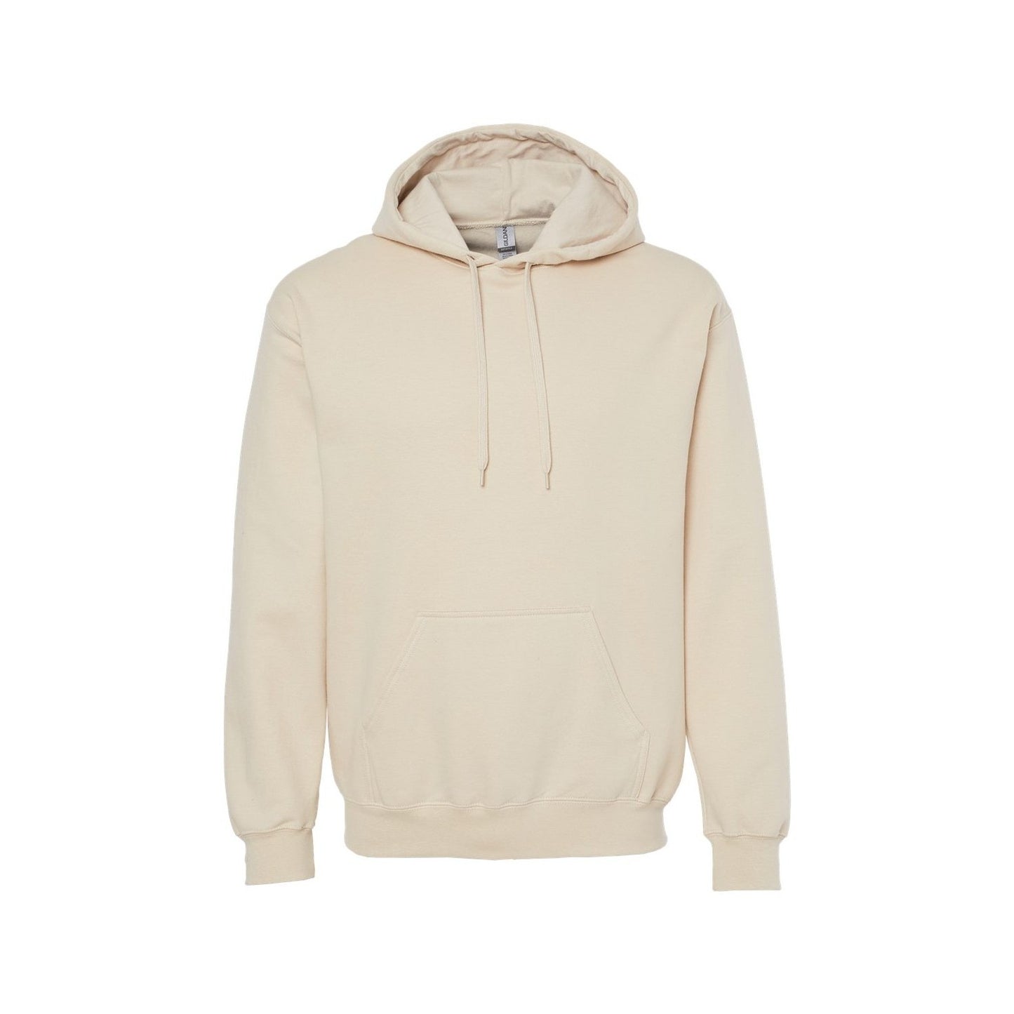 Sand - Front - Gildan Unisex Adult Softstyle Fleece Midweight Hoodie