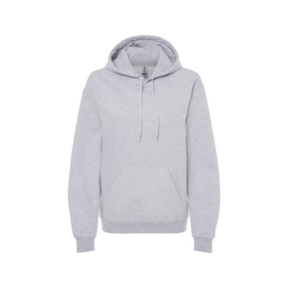 Sports Grey - Front - Gildan Unisex Adult Softstyle Fleece Midweight Hoodie