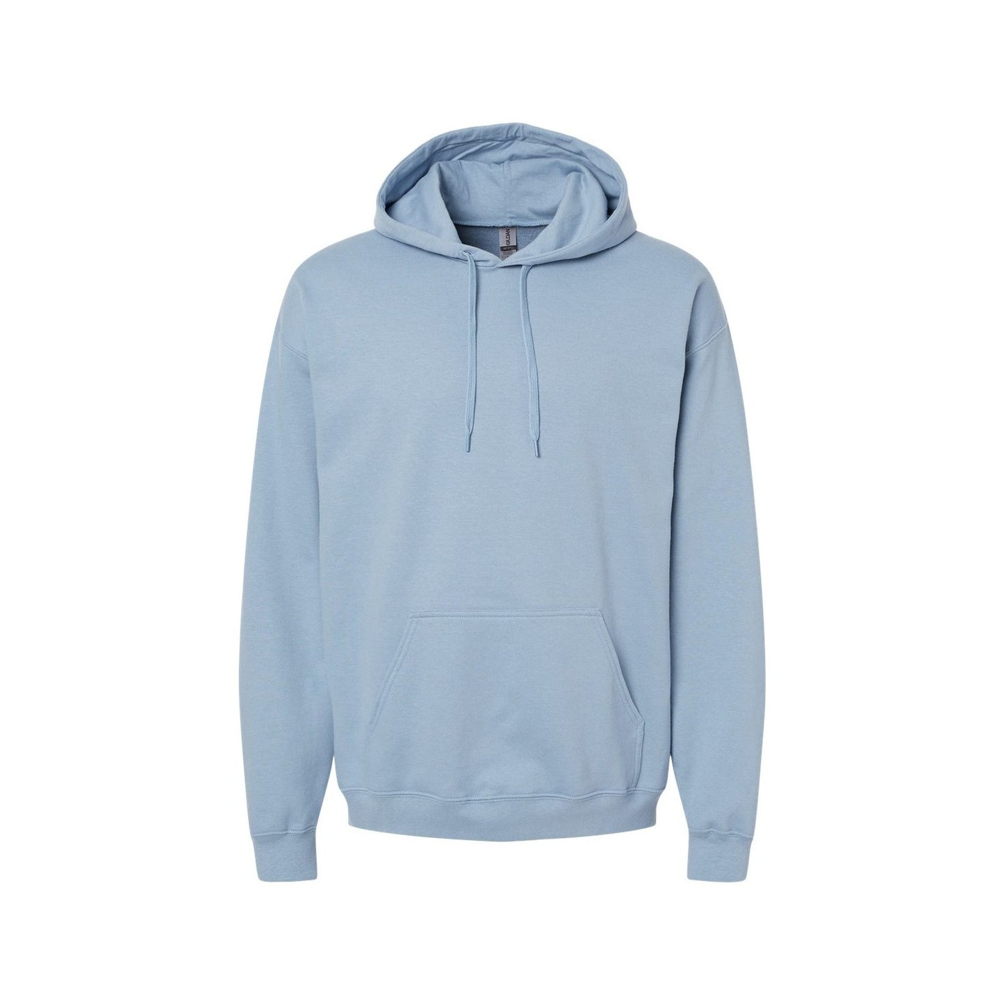 Stone Blue - Front - Gildan Unisex Adult Softstyle Fleece Midweight Hoodie