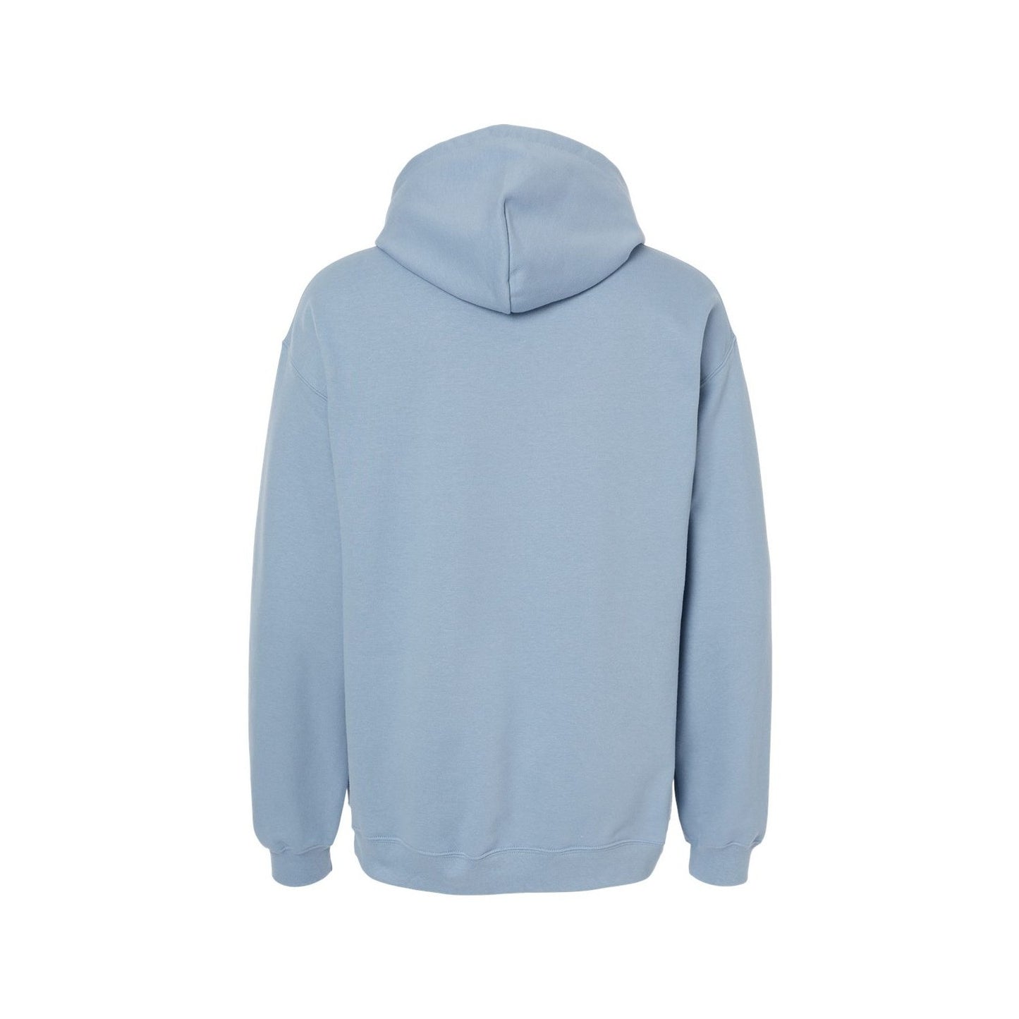 Stone Blue - Back - Gildan Unisex Adult Softstyle Fleece Midweight Hoodie