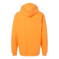 Tangerine - Back - Gildan Unisex Adult Softstyle Fleece Midweight Hoodie