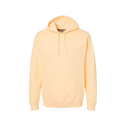 Yellow Haze - Front - Gildan Unisex Adult Softstyle Fleece Midweight Hoodie