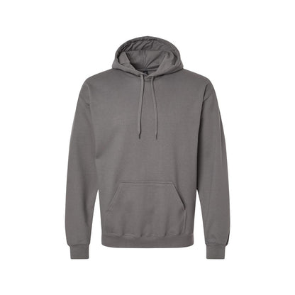 Charcoal - Front - Gildan Unisex Adult Softstyle Fleece Midweight Hoodie