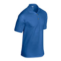 Royal Blue - Side - Gildan Unisex Adult Dryblend Jersey Polo Shirt