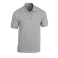 Sports Grey - Front - Gildan Unisex Adult Dryblend Jersey Polo Shirt