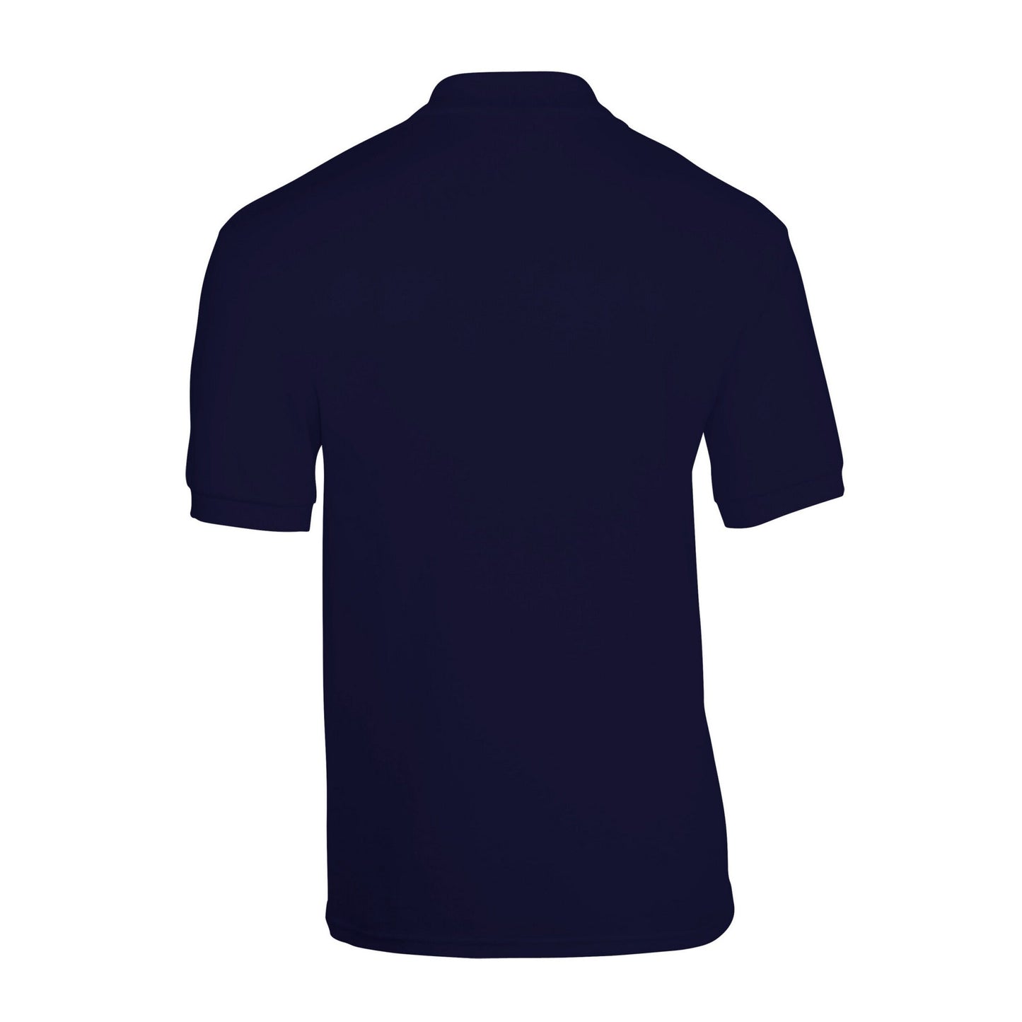 Navy - Back - Gildan Unisex Adult Dryblend Jersey Polo Shirt