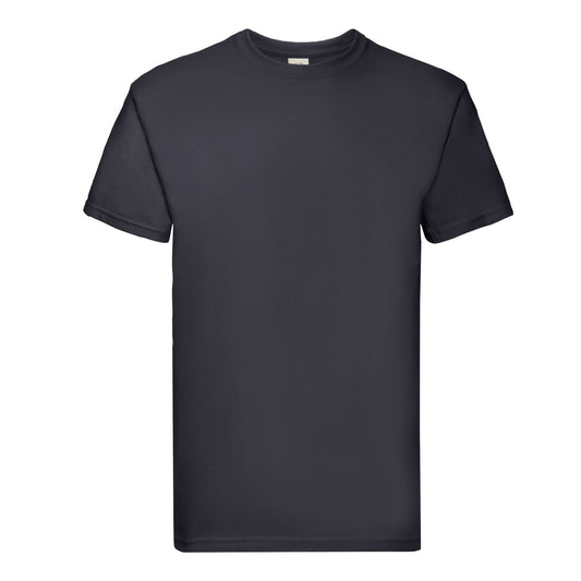Deep Navy - Front - Fruit of the Loom Mens Super Premium T-Shirt