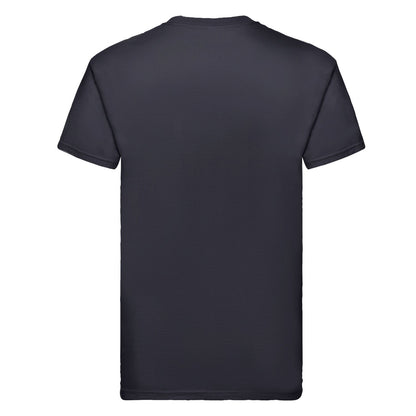 Deep Navy - Back - Fruit of the Loom Mens Super Premium T-Shirt