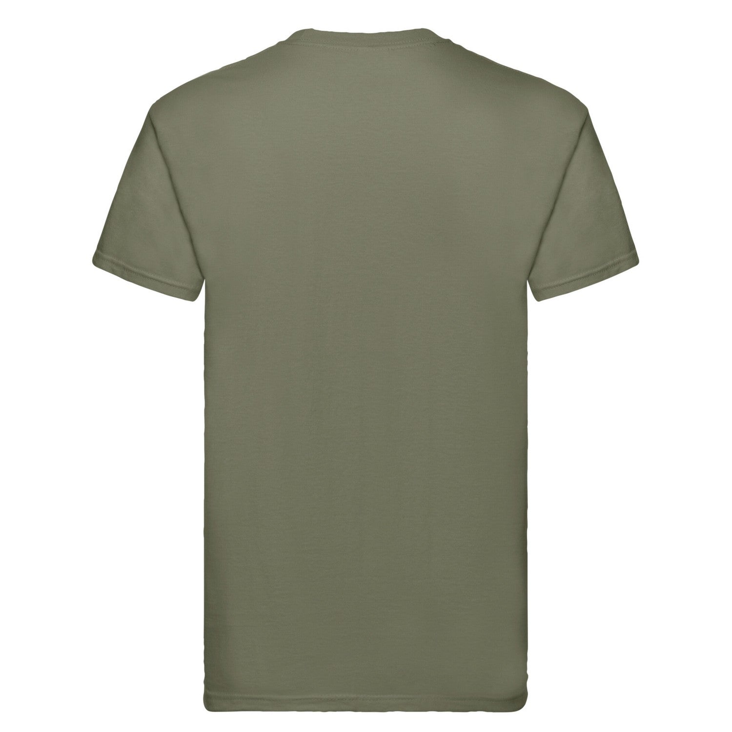 Classic Olive - Back - Fruit of the Loom Mens Super Premium T-Shirt
