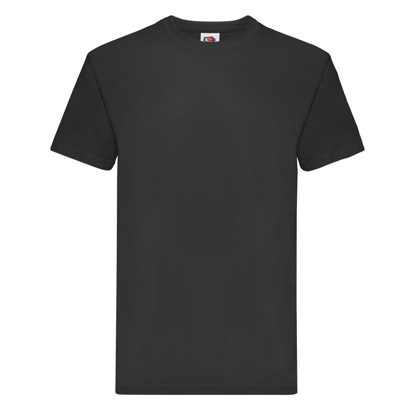 Black - Front - Fruit of the Loom Mens Super Premium T-Shirt