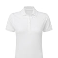 White - Back - SG Womens-Ladies Signature Stretch Tagless Polo Shirt