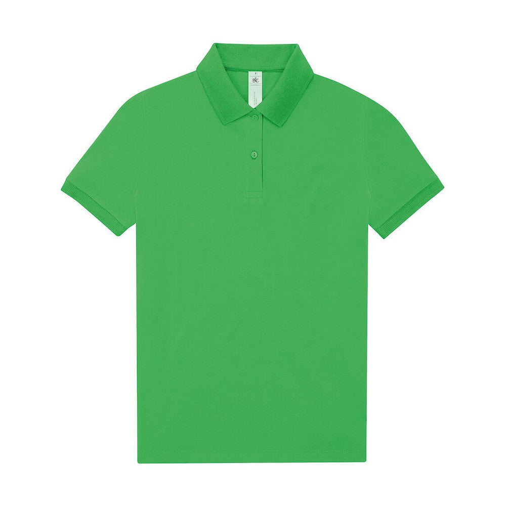 Apple Green - Front - B&C Womens-Ladies My 180 Polo Shirt