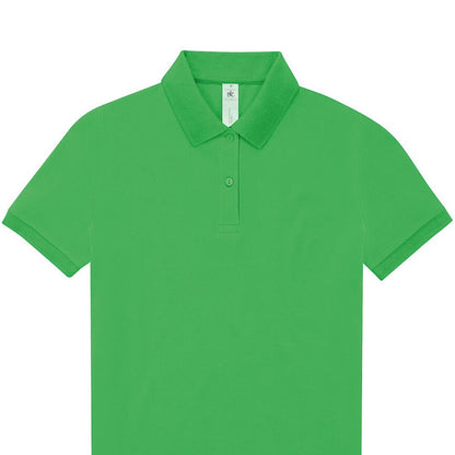 Apple Green - Back - B&C Womens-Ladies My 180 Polo Shirt