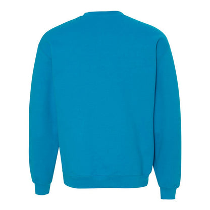 Sapphire - Back - Gildan Unisex Adult Heavy Blend Crew Neck Sweatshirt