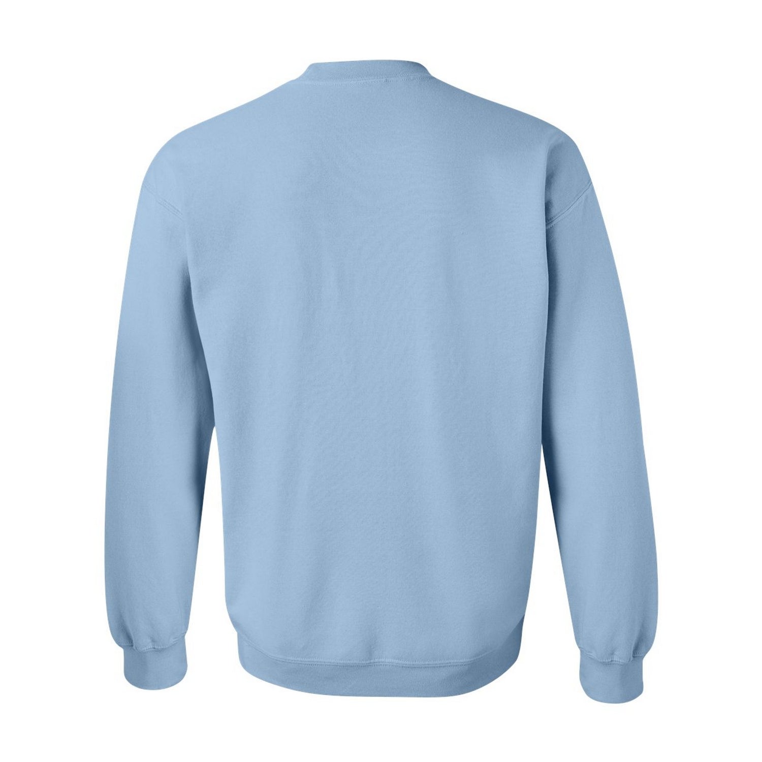 Light Blue - Back - Gildan Unisex Adult Heavy Blend Crew Neck Sweatshirt