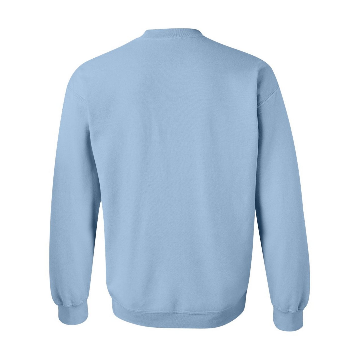 Light Blue - Back - Gildan Unisex Adult Heavy Blend Crew Neck Sweatshirt
