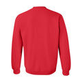 Red - Back - Gildan Unisex Adult Heavy Blend Crew Neck Sweatshirt
