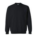 Black - Front - Gildan Unisex Adult Heavy Blend Crew Neck Sweatshirt