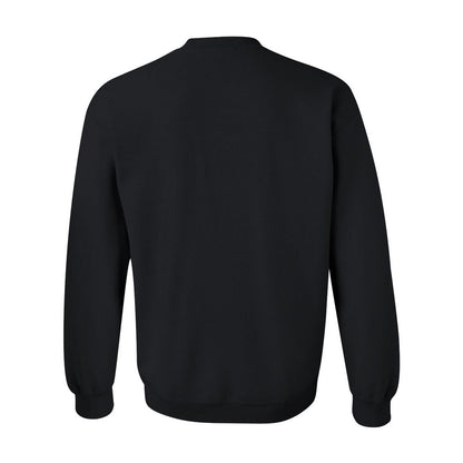 Black - Back - Gildan Unisex Adult Heavy Blend Crew Neck Sweatshirt