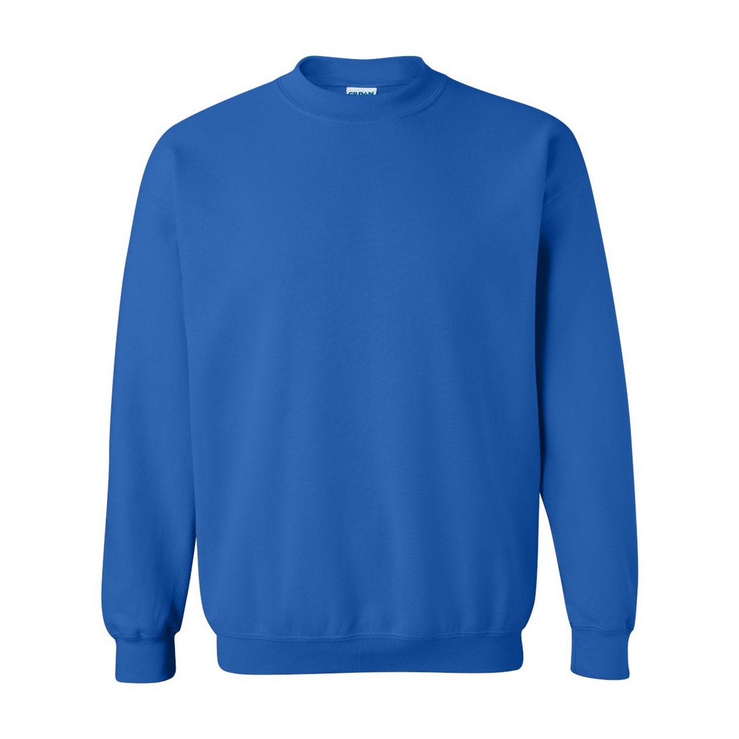 Royal Blue - Front - Gildan Unisex Adult Heavy Blend Crew Neck Sweatshirt