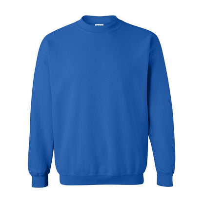 Royal Blue - Front - Gildan Unisex Adult Heavy Blend Crew Neck Sweatshirt