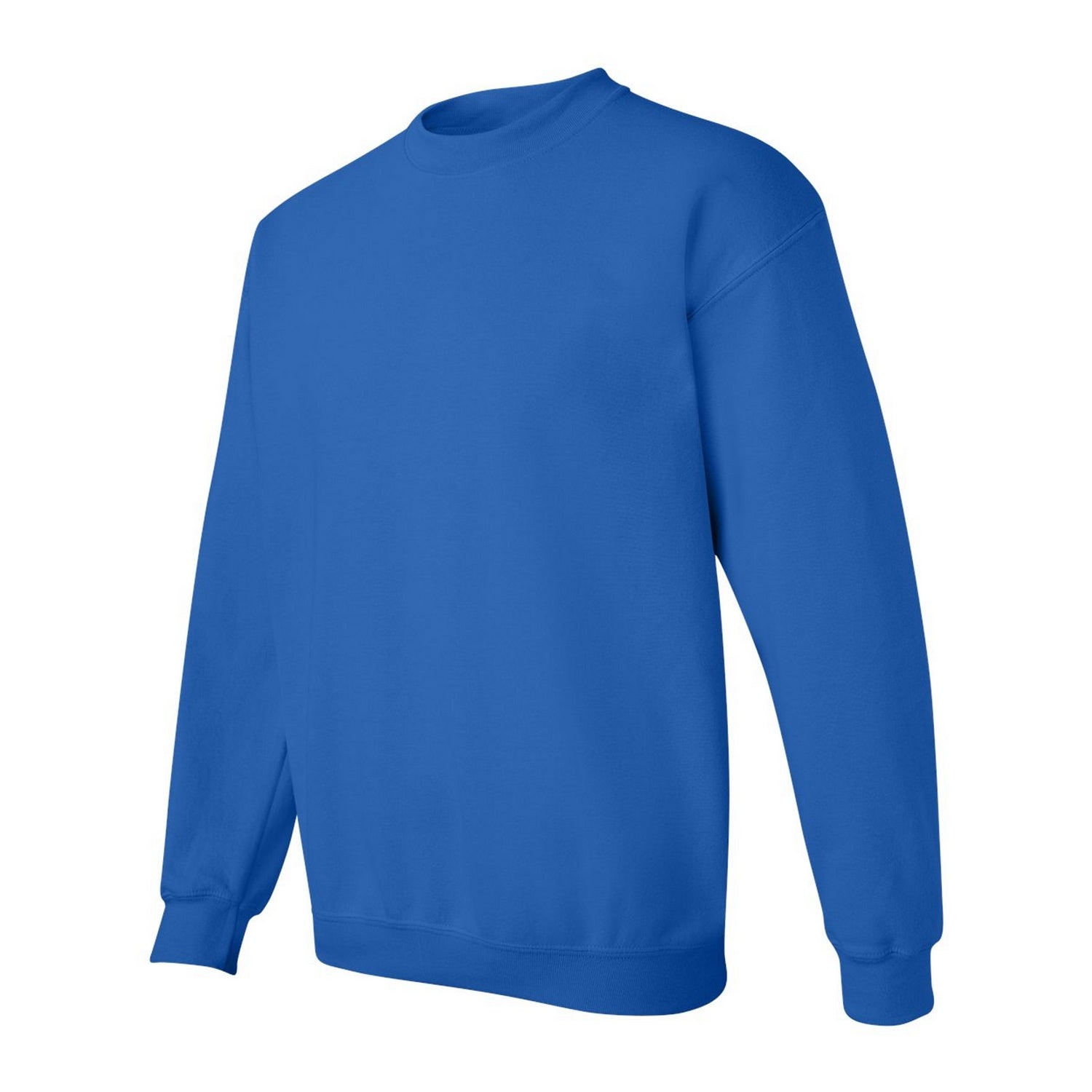 Royal Blue - Side - Gildan Unisex Adult Heavy Blend Crew Neck Sweatshirt