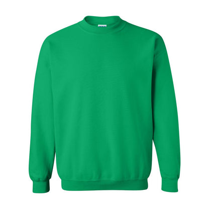 Irish Green - Front - Gildan Unisex Adult Heavy Blend Crew Neck Sweatshirt