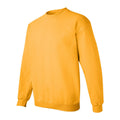 Gold - Side - Gildan Unisex Adult Heavy Blend Crew Neck Sweatshirt