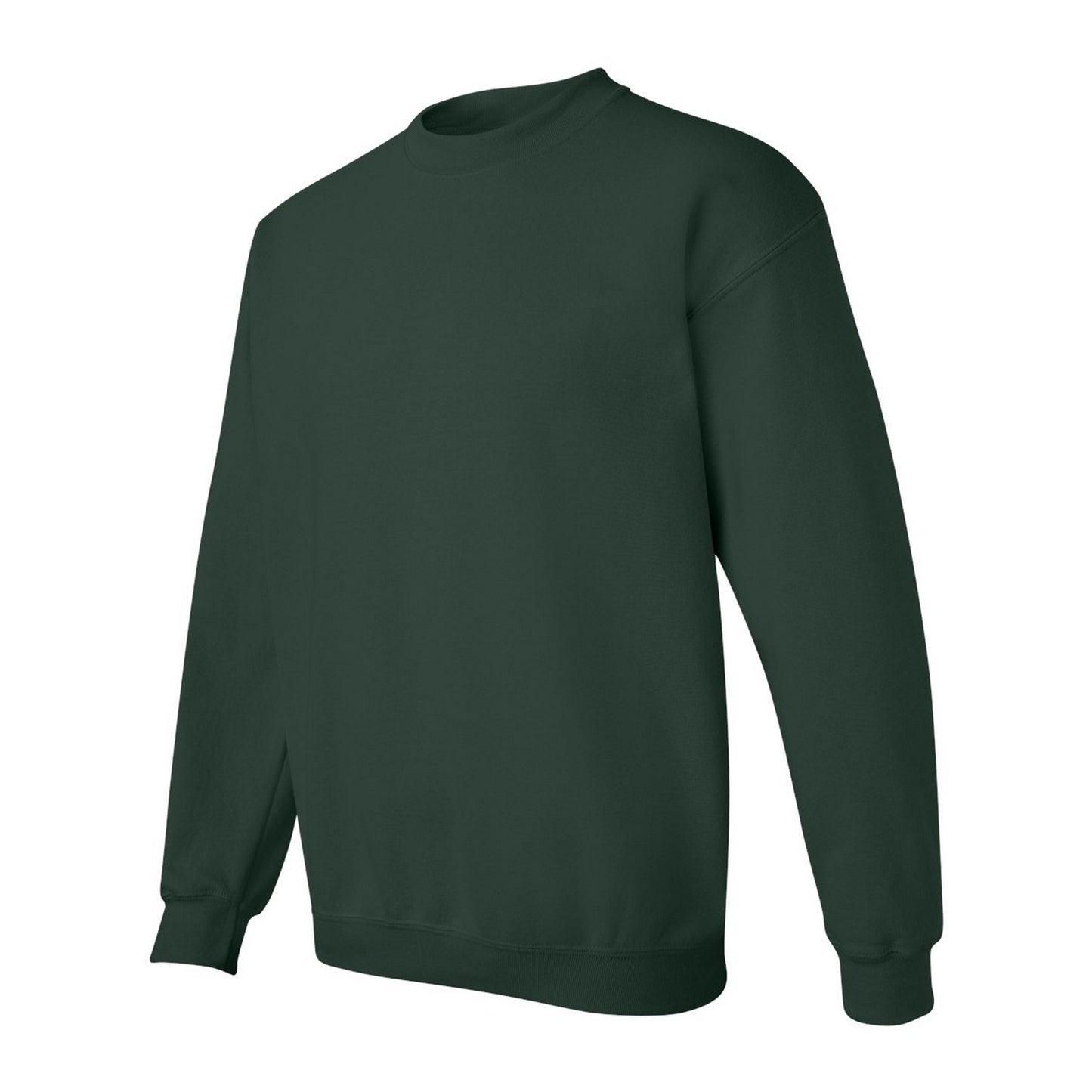 Forest Green - Side - Gildan Unisex Adult Heavy Blend Crew Neck Sweatshirt