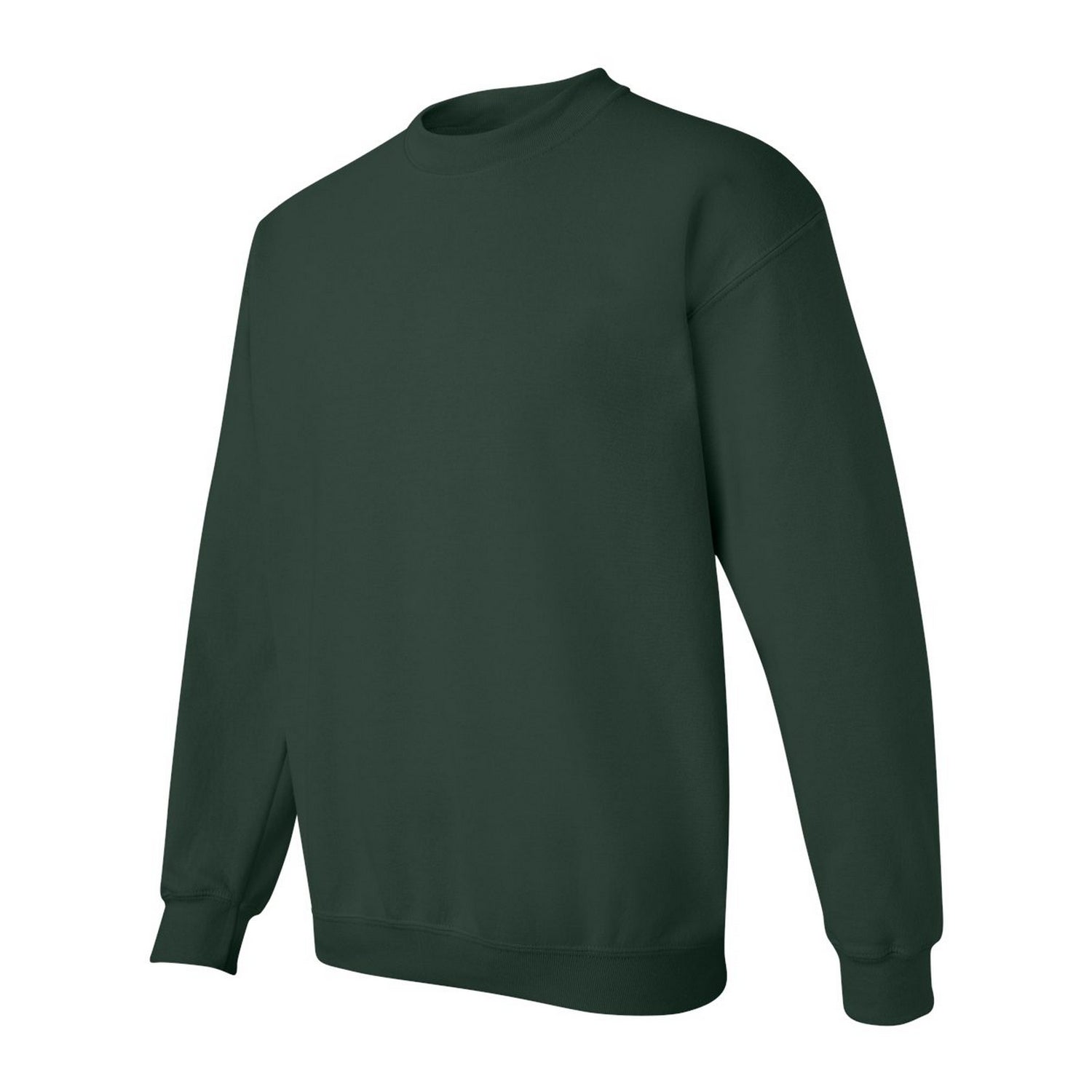 Forest Green - Side - Gildan Unisex Adult Heavy Blend Crew Neck Sweatshirt