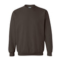 Dark Chocolate - Front - Gildan Unisex Adult Heavy Blend Crew Neck Sweatshirt