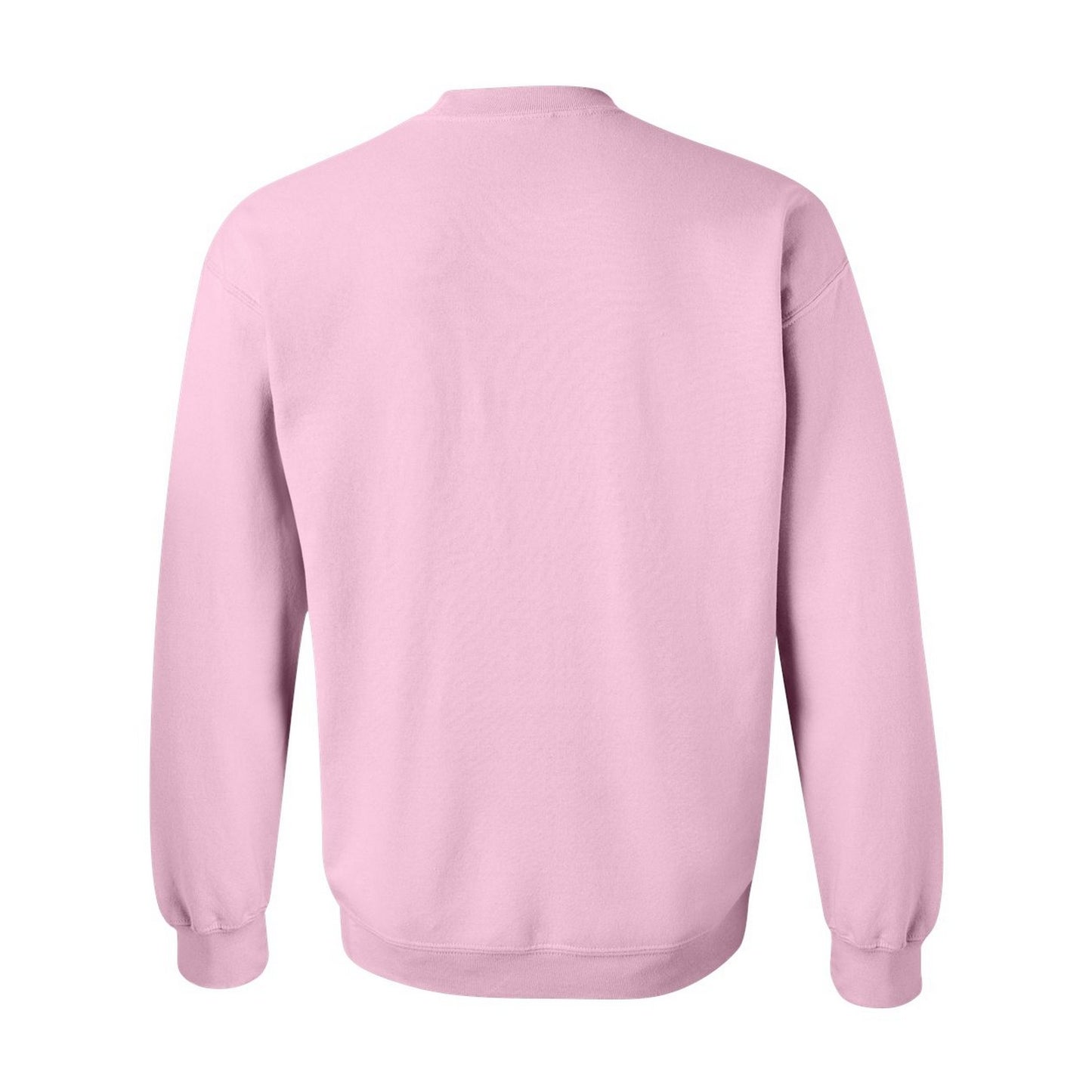 Light Pink - Back - Gildan Unisex Adult Heavy Blend Crew Neck Sweatshirt