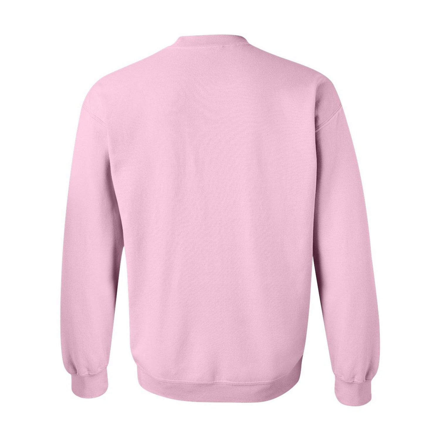 Light Pink - Back - Gildan Unisex Adult Heavy Blend Crew Neck Sweatshirt