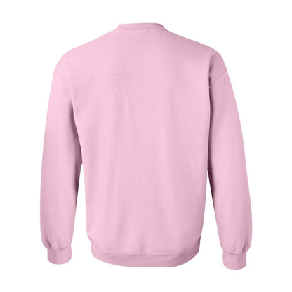Light Pink - Back - Gildan Unisex Adult Heavy Blend Crew Neck Sweatshirt