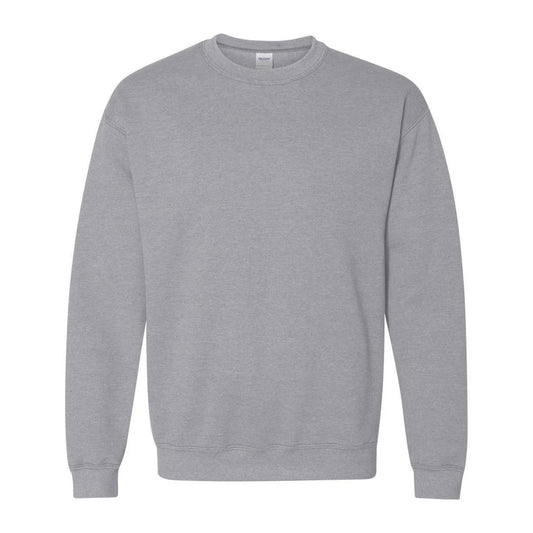 Sports Grey - Front - Gildan Unisex Adult Heavy Blend Crew Neck Sweatshirt
